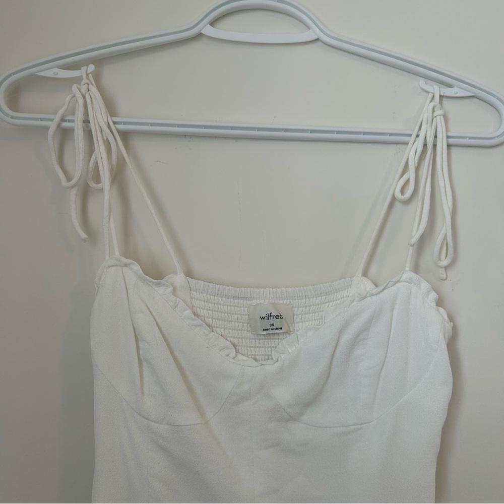 Aritzia Wilfred Fable dress white size 00 - Picture 10 of 12